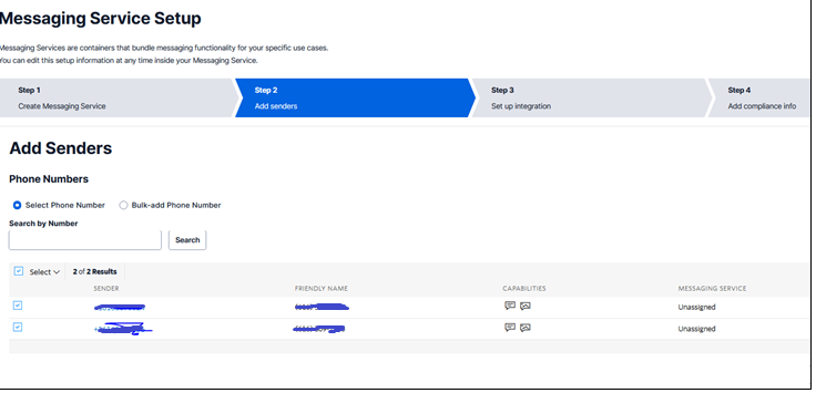 Messaging Service Setup (2)