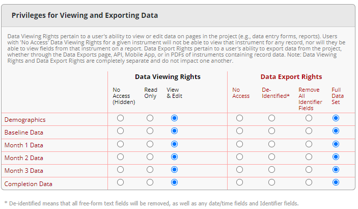 Viewing and Exporting Data